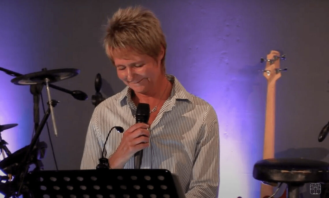 Isabeau Human preaching on Silence the lies with the truth